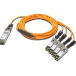 Juniper Cable JNP-QSFP-AOCBO-10M 40G QSFP+ to 4 x 10G SFP+ Active Optical Cable