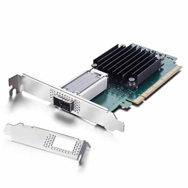 werw.jpg Mellanox/NVIDIA MCX415A-CCAT_SS1 ConnectX-4 EN 100GbE Single-port QSFP28 PCIe3.0 - Image 1